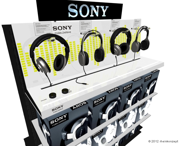 innenarchitektur_shop_sony kopfhörerdisplay
