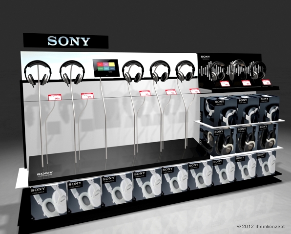 innenarchitektur_shop_sony kopfhörerdisplay