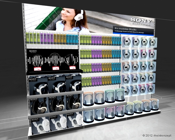 innenarchitektur_shop_sony kopfhörerdisplay